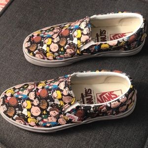 Peanuts Slip On Vans